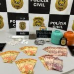 Polícia Civil prende casal suspeito de tráfico de drogas em Patu