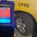 Motociclista embriagado registra o segundo maior índice de alcoolemia do RN
