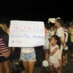 Moradores do Passo da Pátria protestam por justiça após morte de Bárbara Kelly